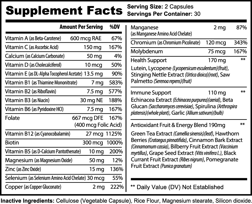 S-B ENERGY Complete Multivitamin